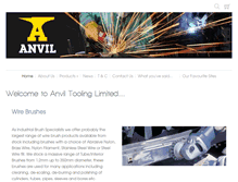 Tablet Screenshot of anvil-trading.com